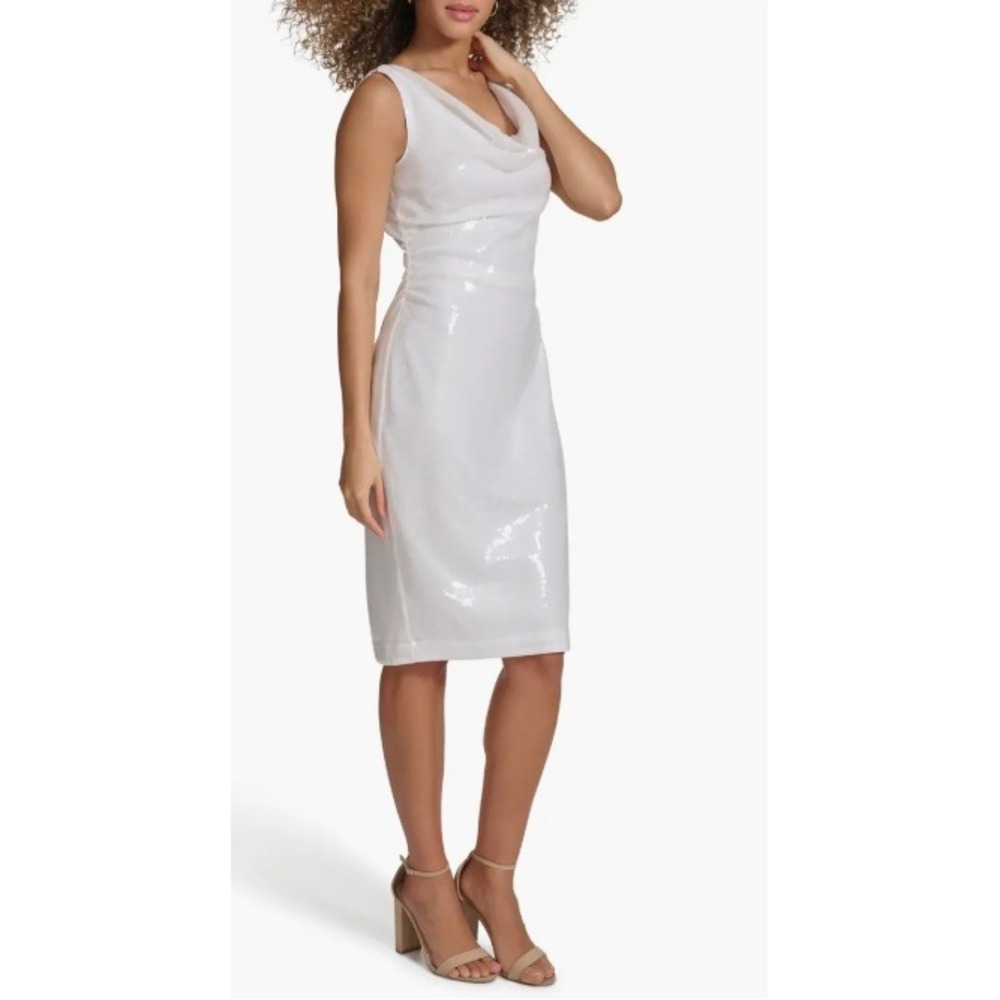 Kensie Sequin Mesh‎ Dress Size 12